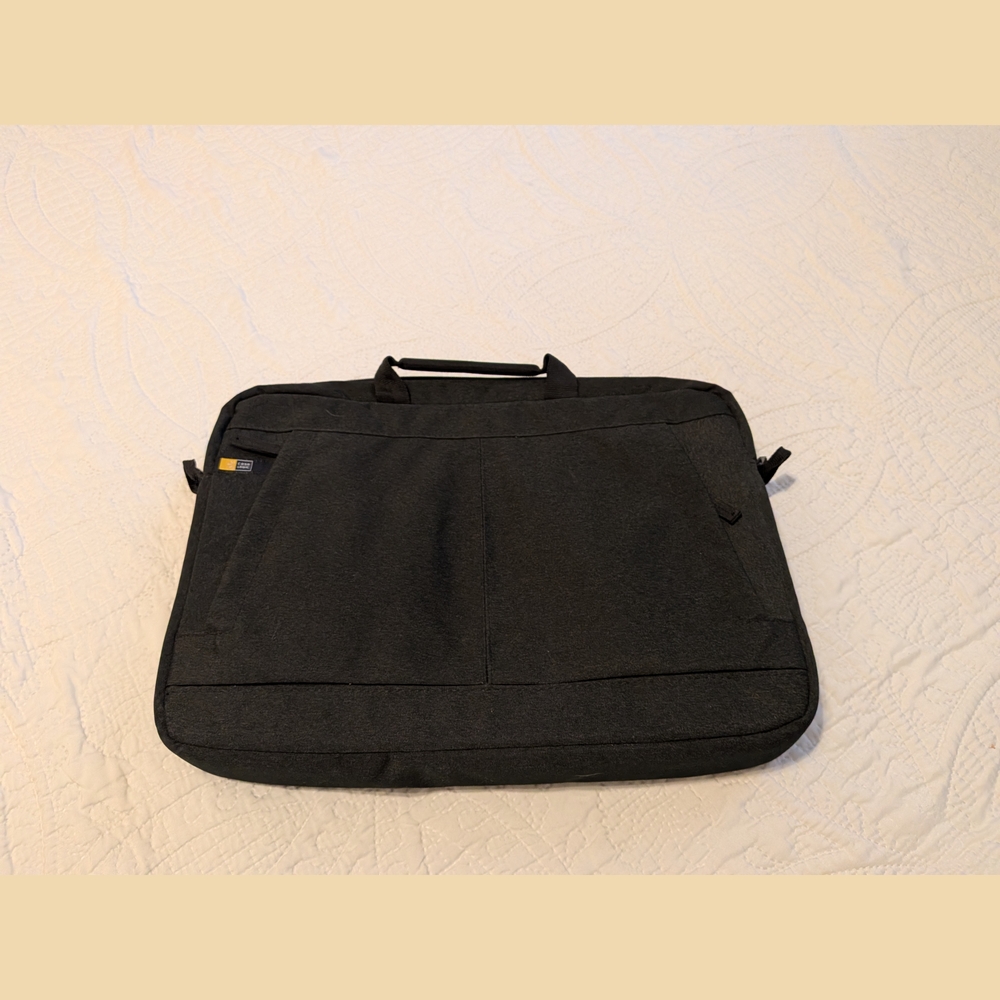 Black Case Logic Laptop Bag - Huxton